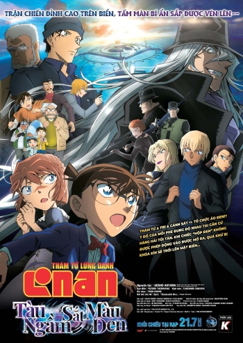 Watch Detective Conan Movie 026: Black Iron Submarine Vietsub Online
